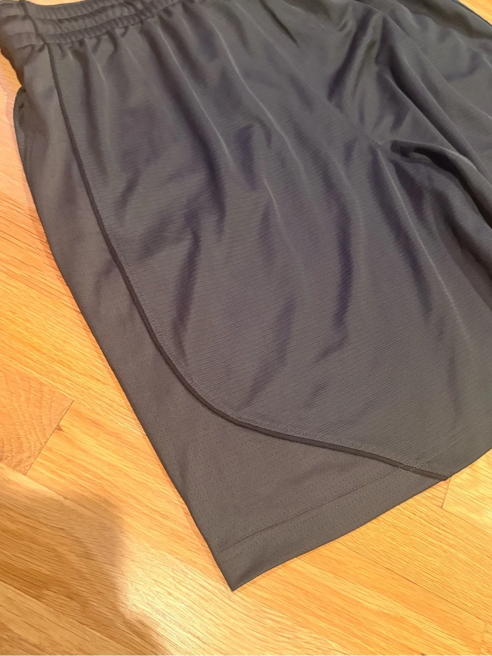 Nike Women's Black Athletic Running Shorts with Swoosh